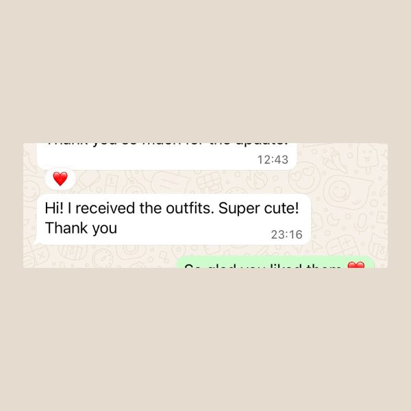 Customer review screenshot