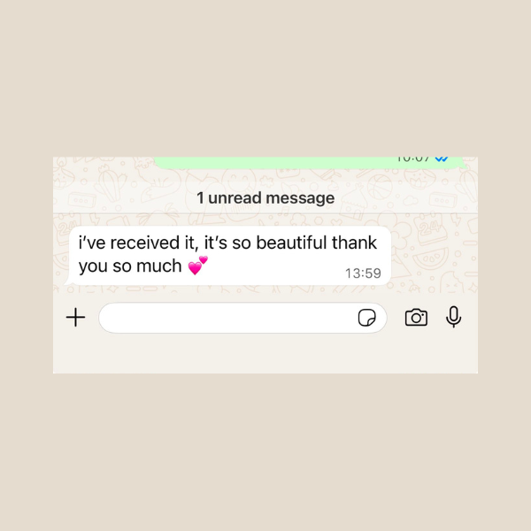 Customer review screenshot