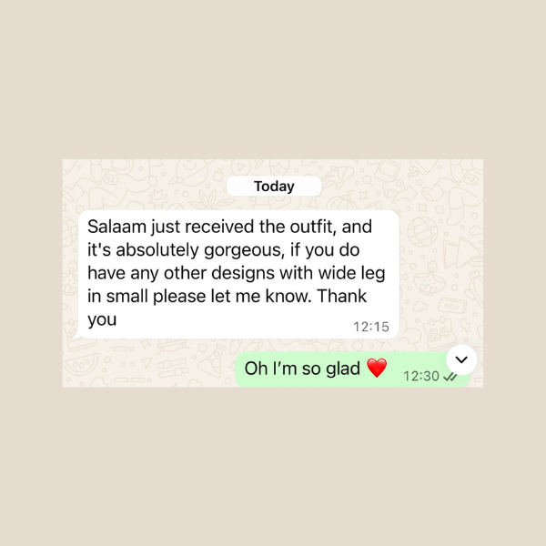 Customer review screenshot